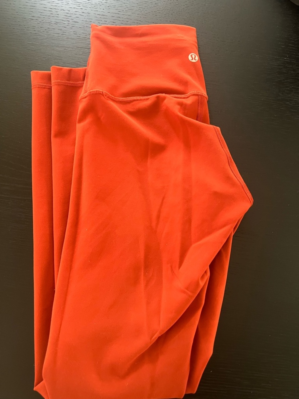 Lululemon High-Rise wonder under Leggings in burnt orange